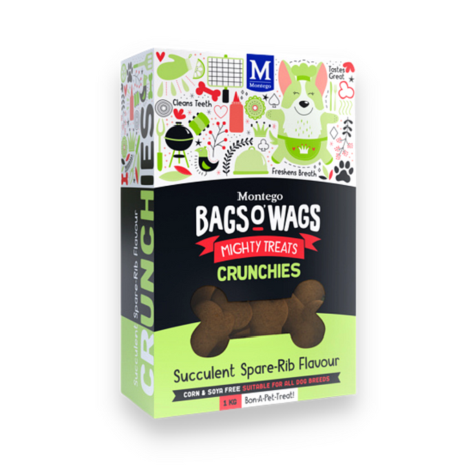 MONTEGO BAGS O' WAGS BISCUIT CRUNCHIES